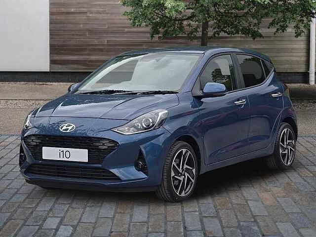 Hyundai I10 1.2 Premium Hatchback 5dr Petrol Auto Euro 6 (s/s) (79 ps) Blue