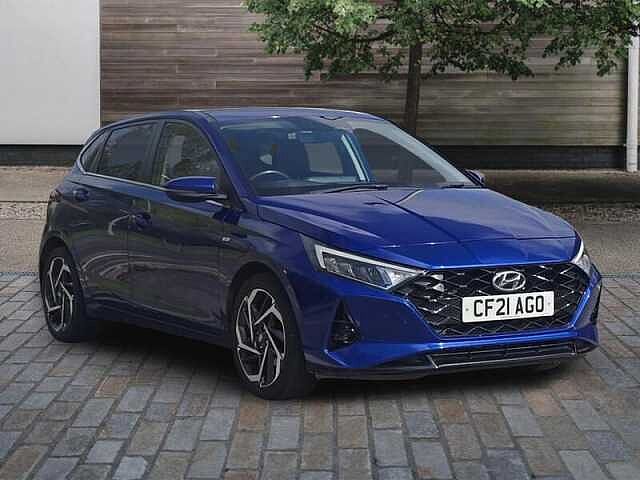 Hyundai I20 Premium 1.0 Turbo Petrol Manual Blue