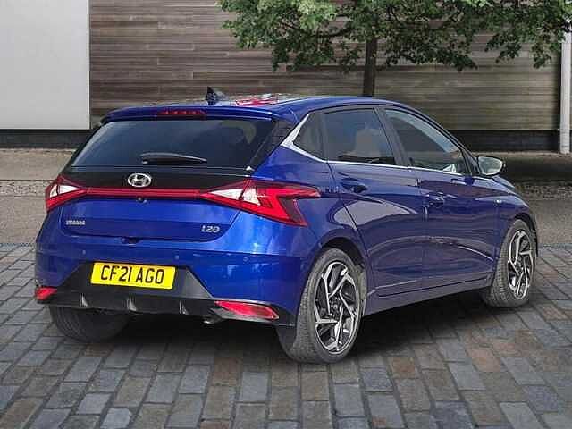 Hyundai I20 Premium 1.0 Turbo Petrol Manual Blue