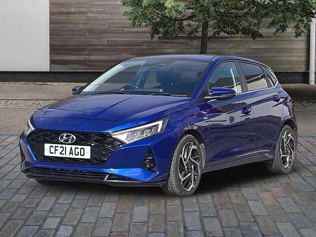 Hyundai I20 Premium 1.0 Turbo Petrol Manual Blue