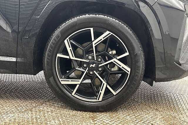 Hyundai KONA 1.6 h-GDi N Line S SUV 5dr Petrol Hybrid DCT Euro 6 (s/s) (129 ps) Black